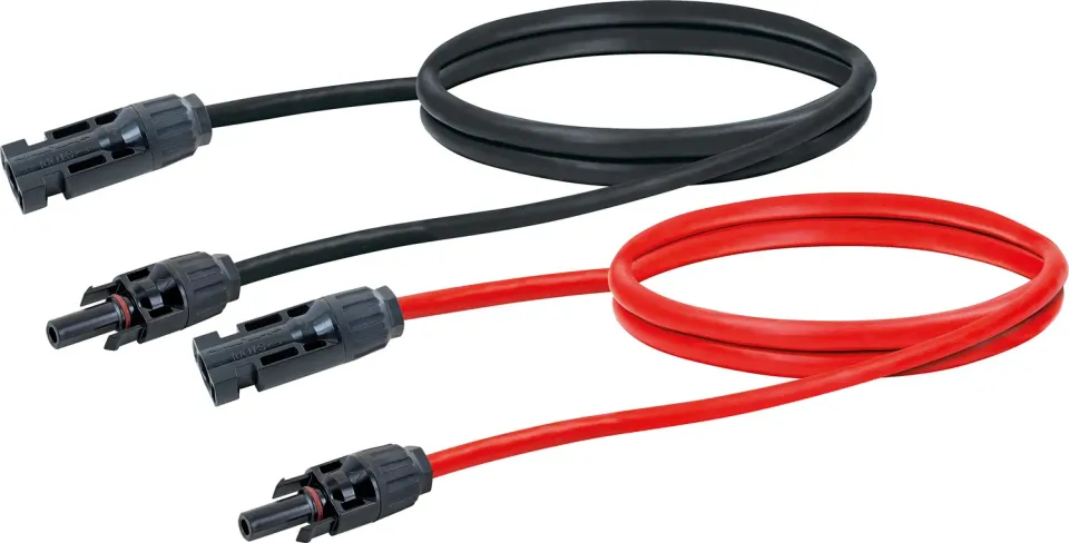 Schwaiger Prolunga Solare DC 1 m Set 2 Cavi IP67