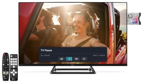 TELE System TS32FL SMV13 Smart TV 32" Vidaa frameless tivusat