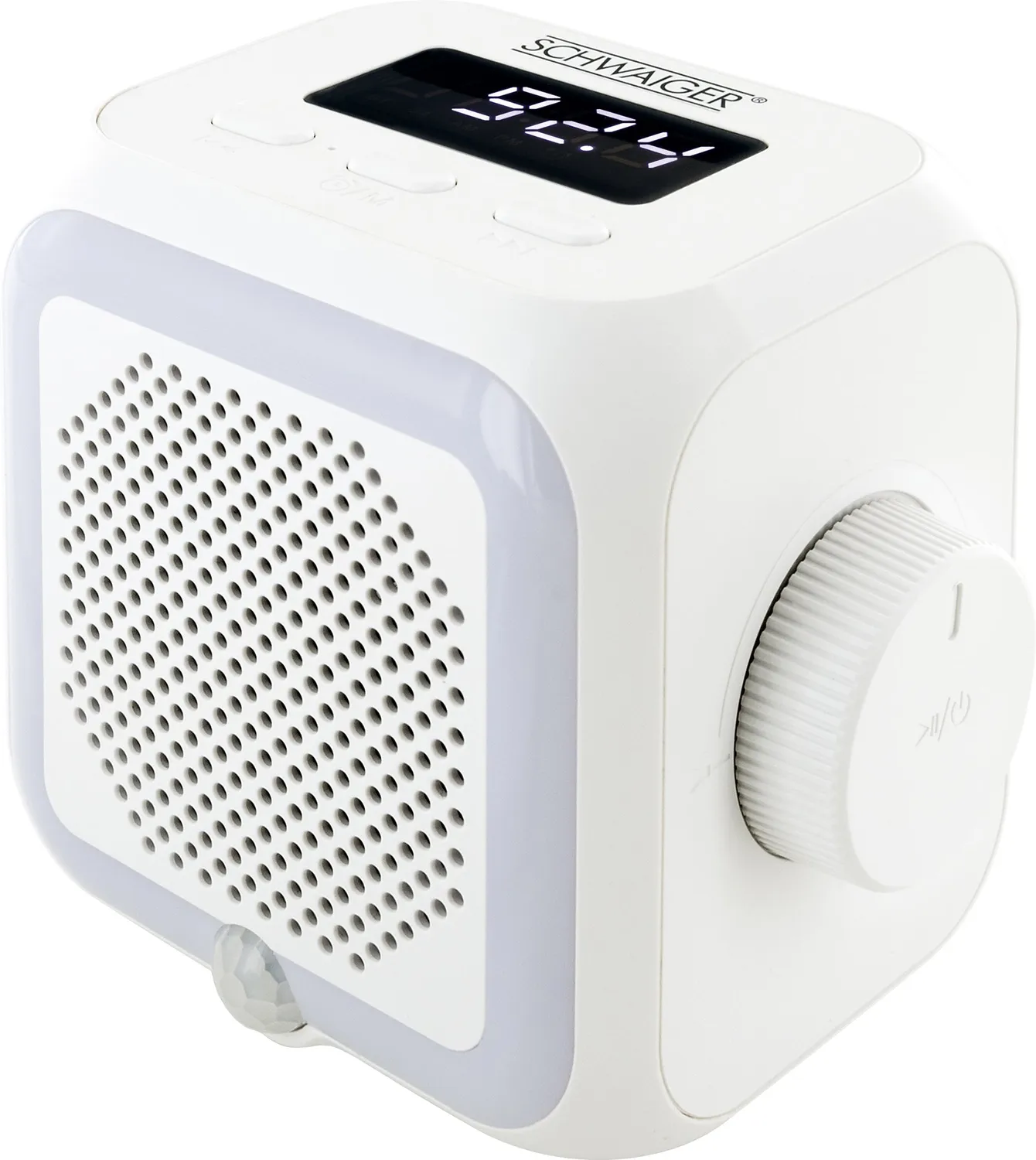 Schwaiger RAFM0100 Radio da presa Bluetooth bianca