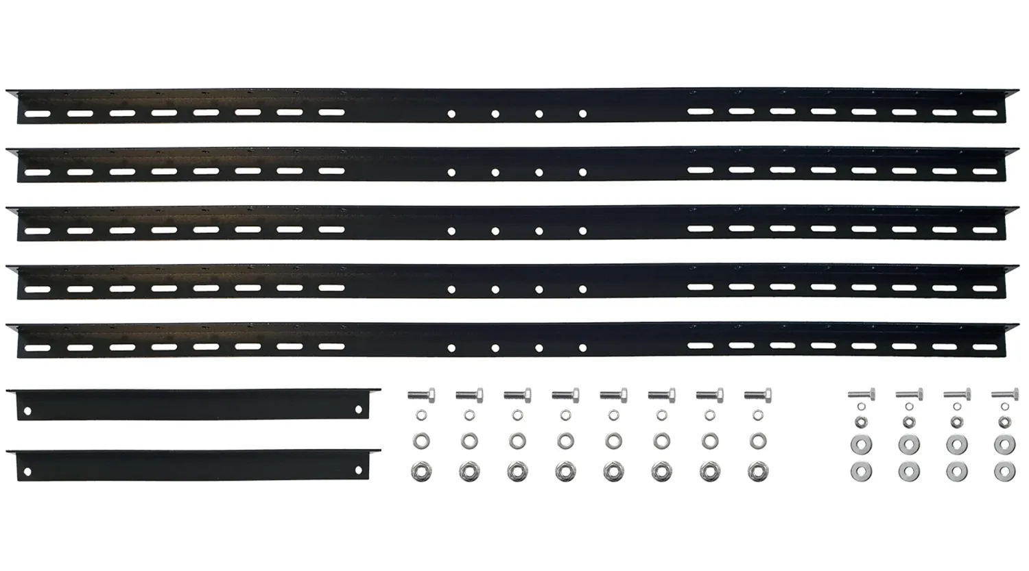 Schwaiger Telaio Solare Alluminio Nero Balcone