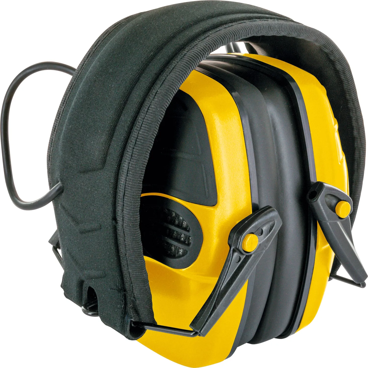 SCHWAIGER Cuffie Antirumore Attive 82 dB nero giallo