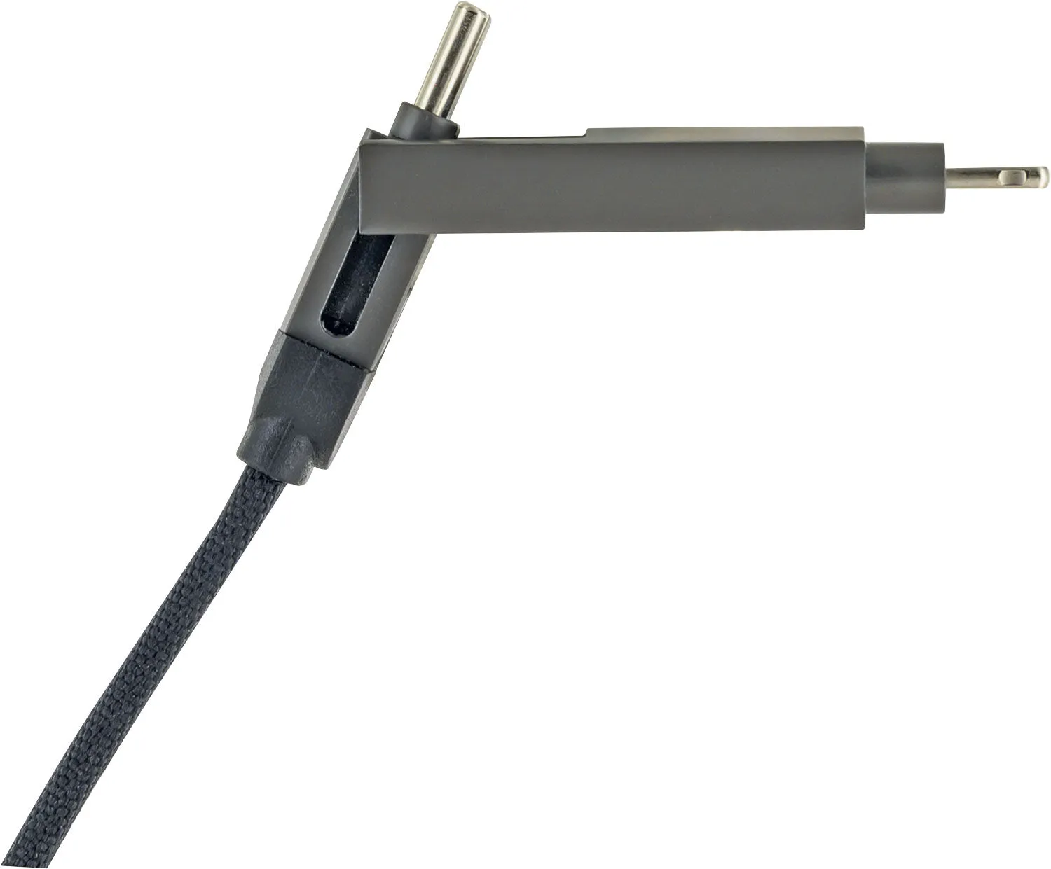 SCHWAIGER cavo USB 4 in 1 60W 12 cm nero
