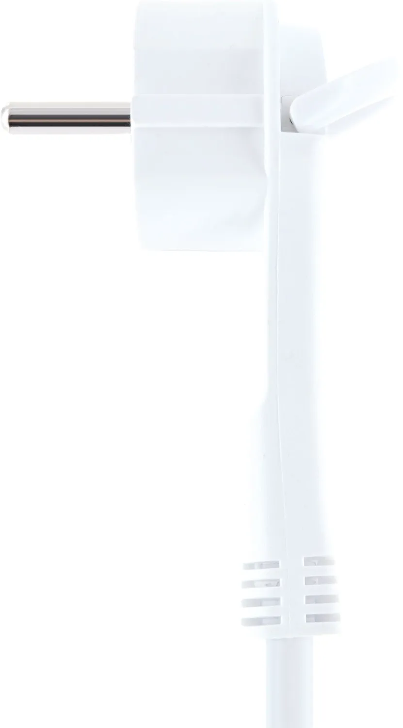 SCHWAIGER Ciabatta 6 posti cavo girevole bianca