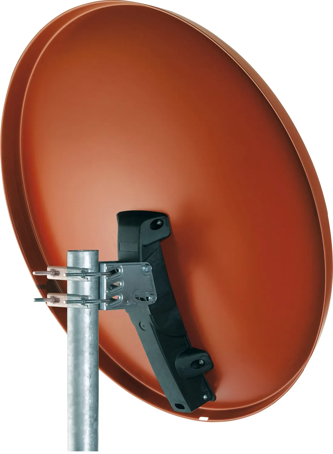 Schwaiger Parabola Satellitare 80 cm Rossa Alluminio