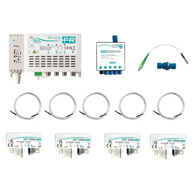 Fracarro K OPT-PDM-MINI ricevitore ottico FTTH TV-SAT passivo