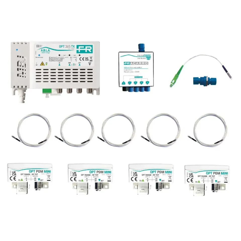 Fracarro K OPT-PDM-MINI ricevitore ottico FTTH TV-SAT passivo