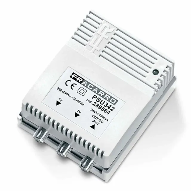 Fracarro PSU342 alimentatore 24V 100mA 2 uscite