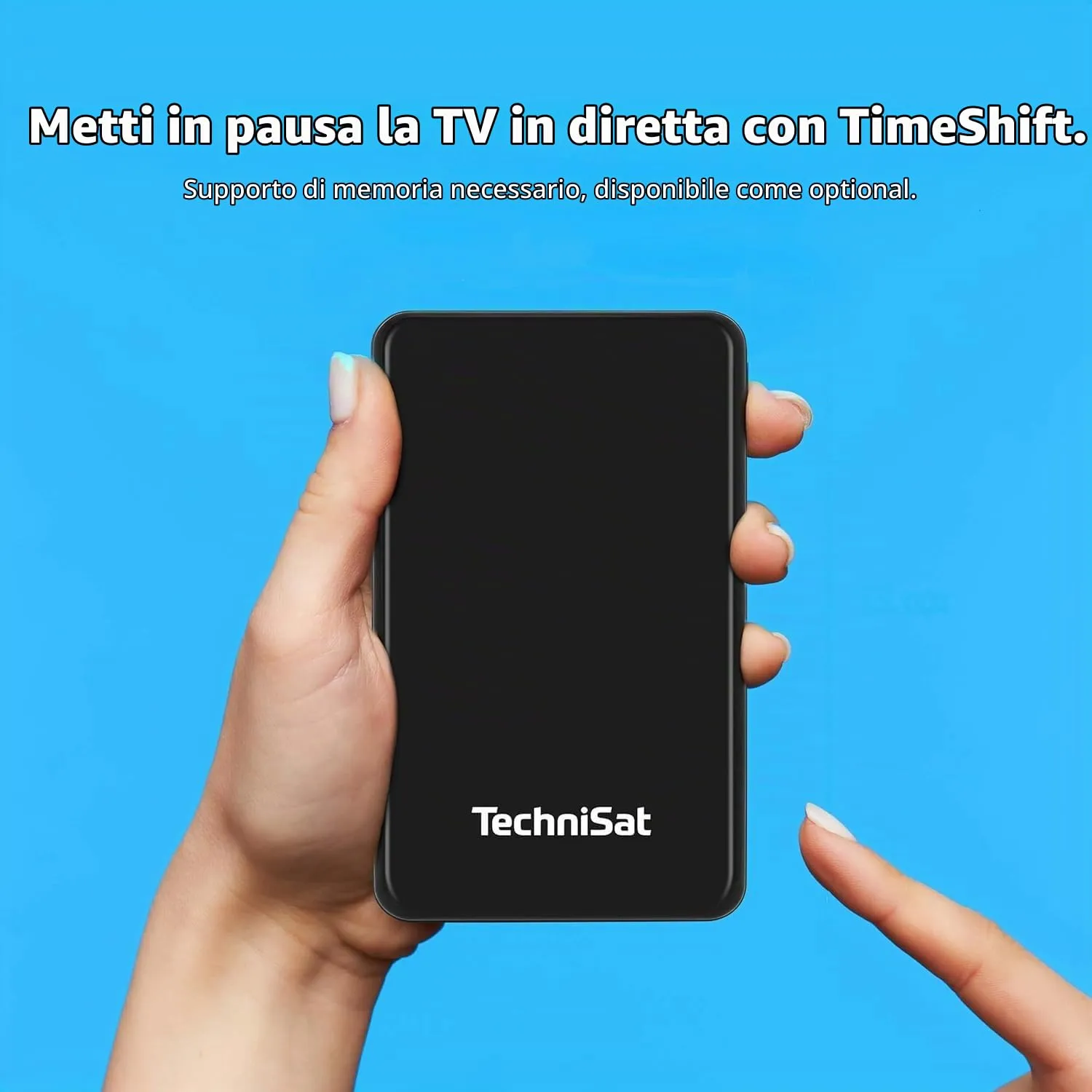 TechniSat Digit Isio S4 ricevitore satellitare Twin nero