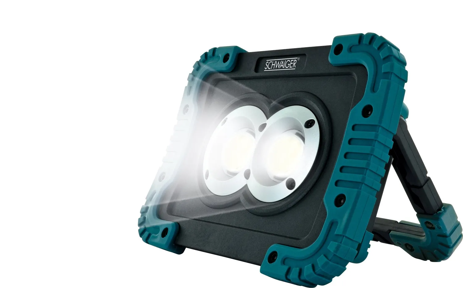 SCHWAIGER Faro LED Multifunzione COB 800 lm a Batteria IPX4