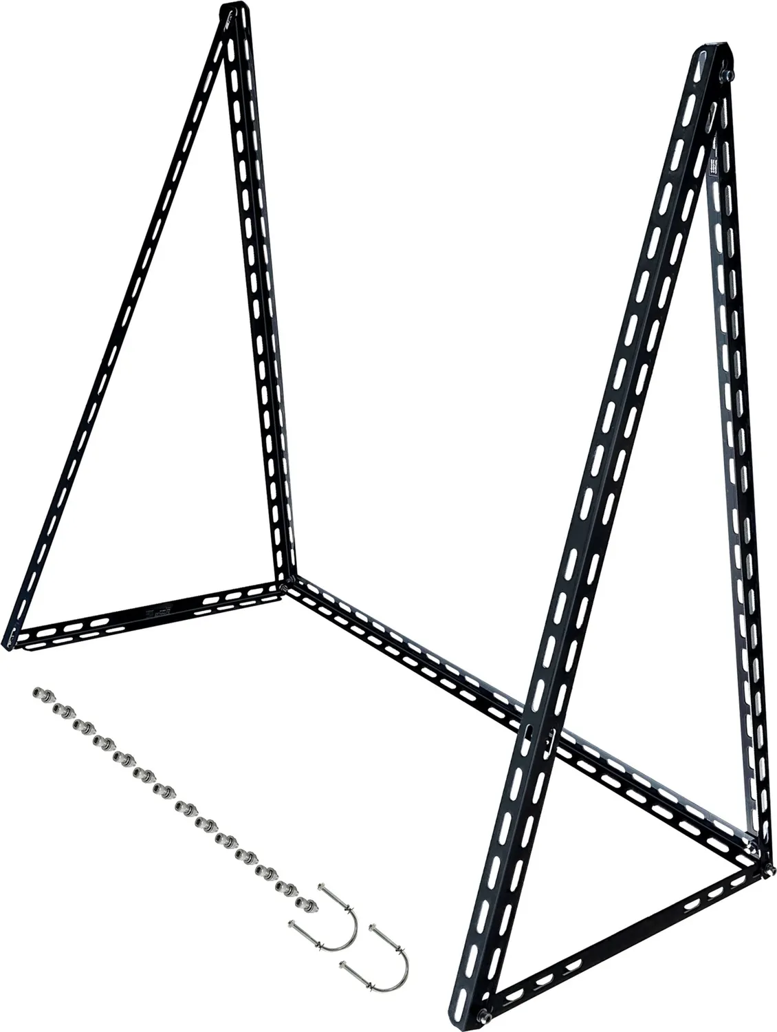 Schwaiger Telaio Solare Alluminio Nero Balcone