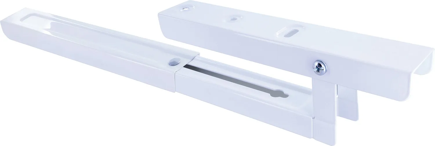Schwaiger supporto parete microonde 15kg bianco pieghevole