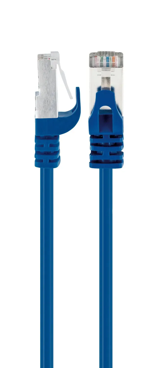 Schwaiger Cavo di Rete CAT 8 S/FTP Blu 2 m RJ45