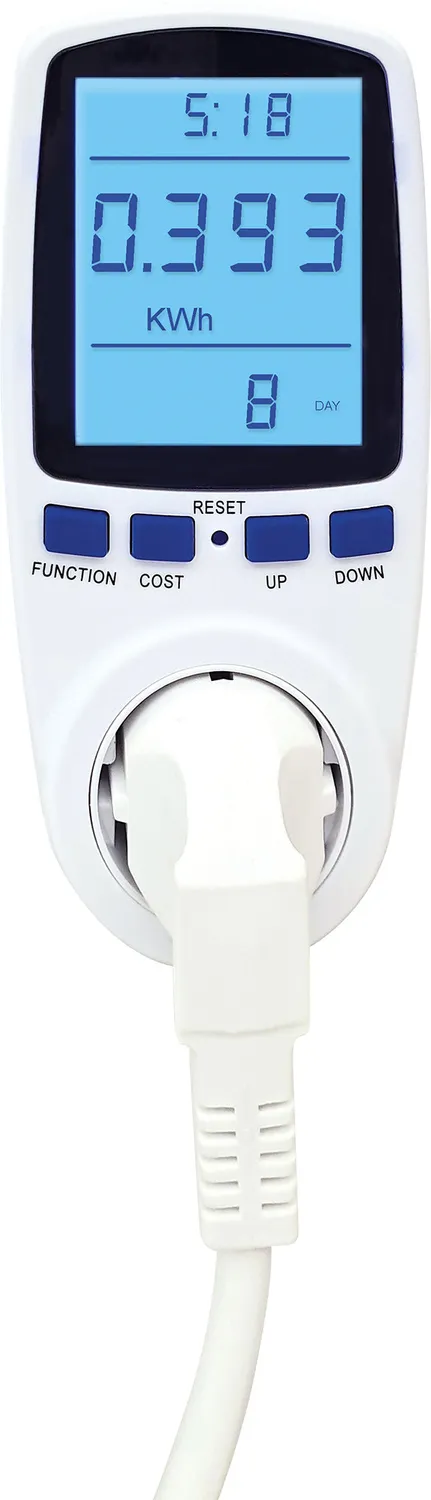SCHWAIGER misuratore consumi energia con display