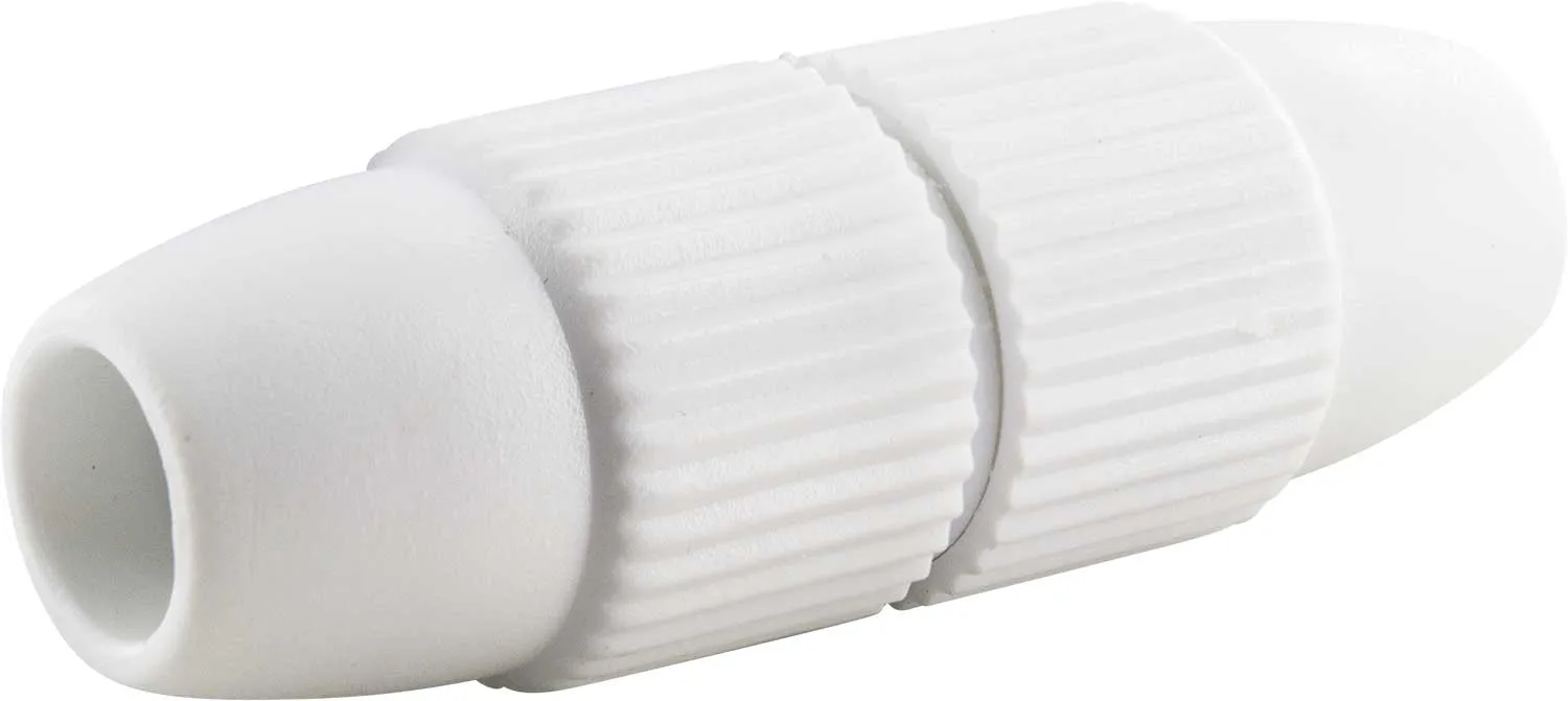 Schwaiger Connettore coassiale bianco giunzione cavo