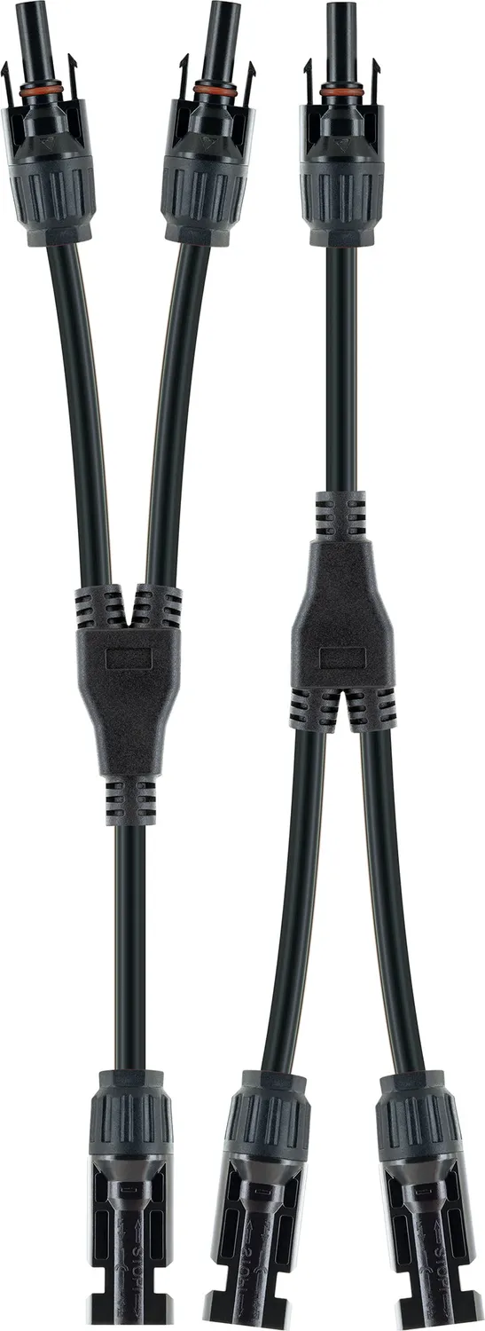 Schwaiger Set Cavi Adattatori Solare 2in1 30 cm