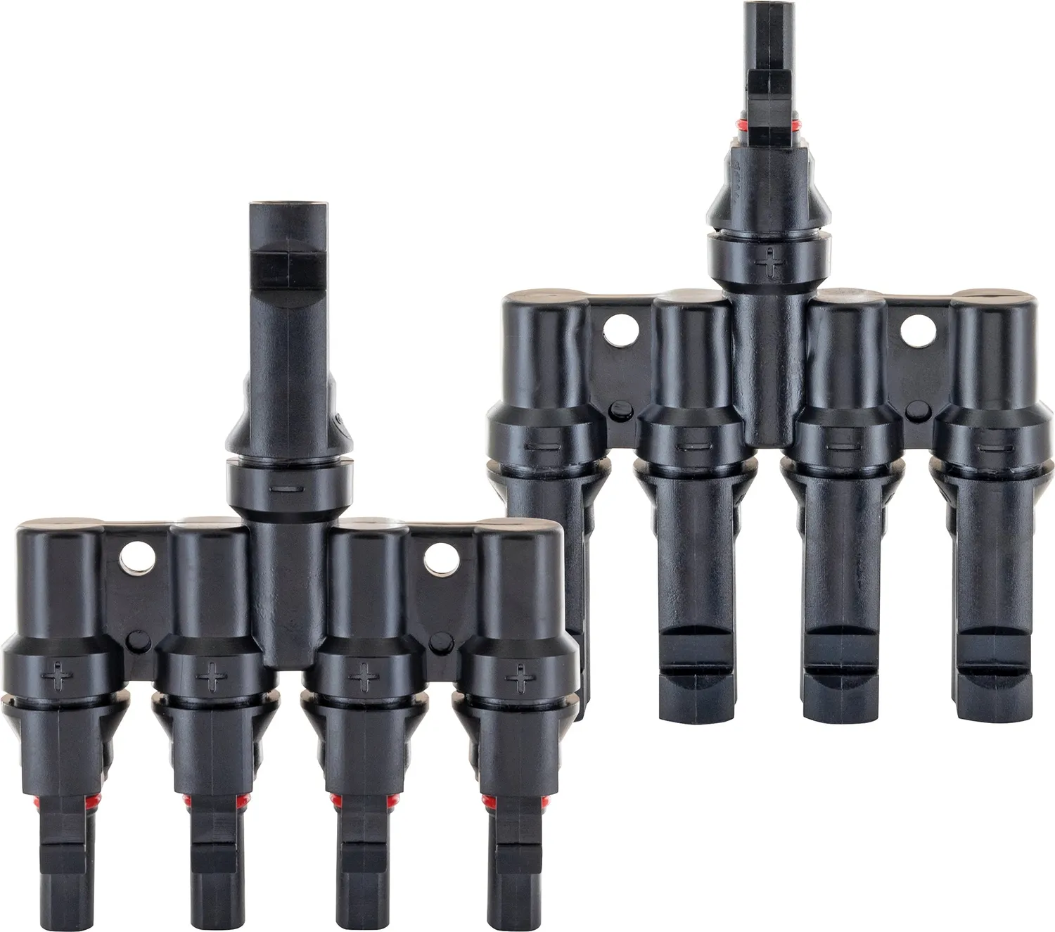 Schwaiger Adattatore Solare 4in1 IP67 Nero 2 Pezzi