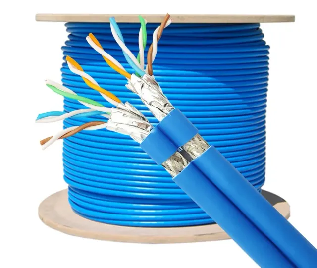 GigaBlue Cavo rete Cat.8 duplex 100m rame 40Gbps