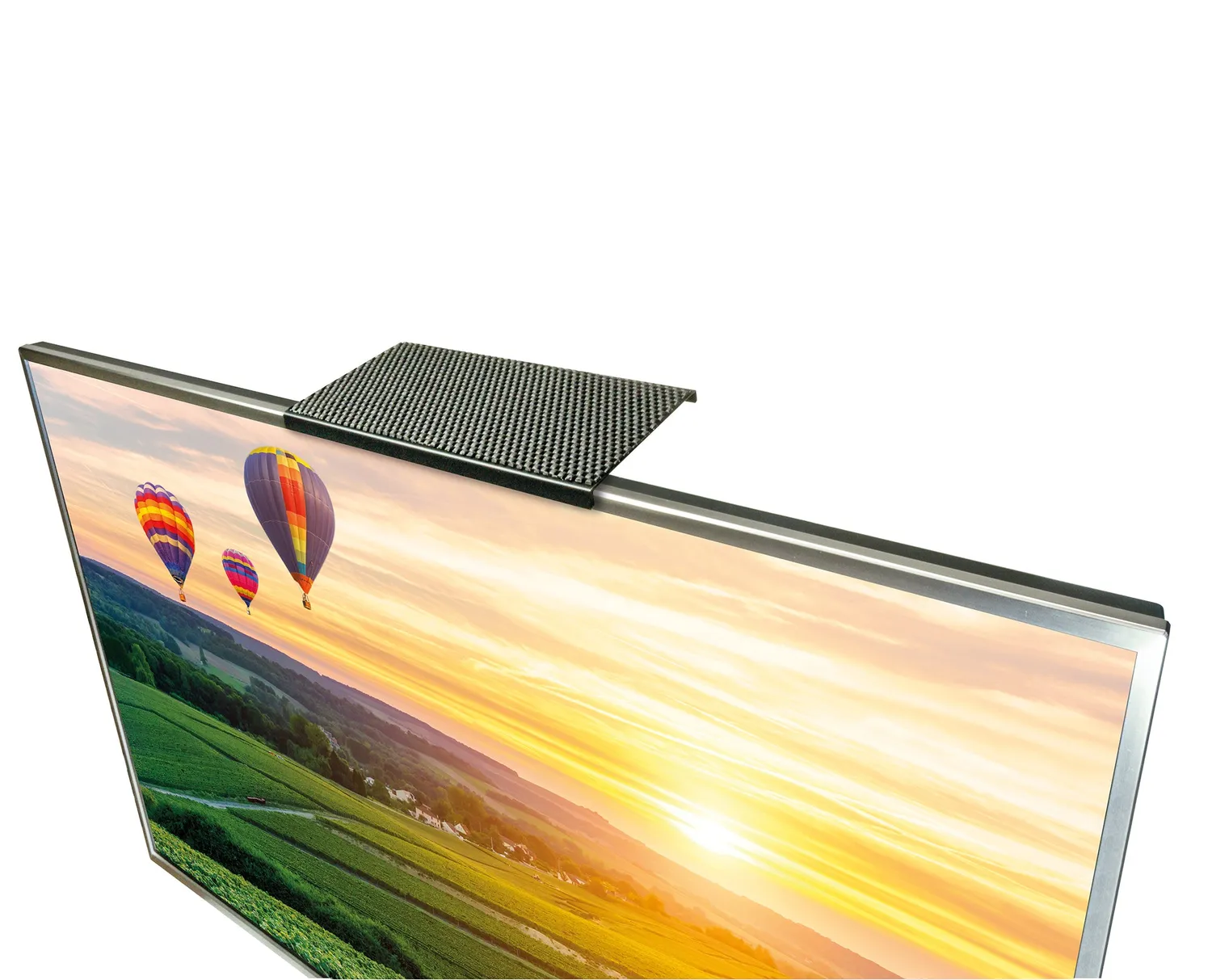 SCHWAIGER ripiano salvaspazio TV fino a 6,5 kg nero