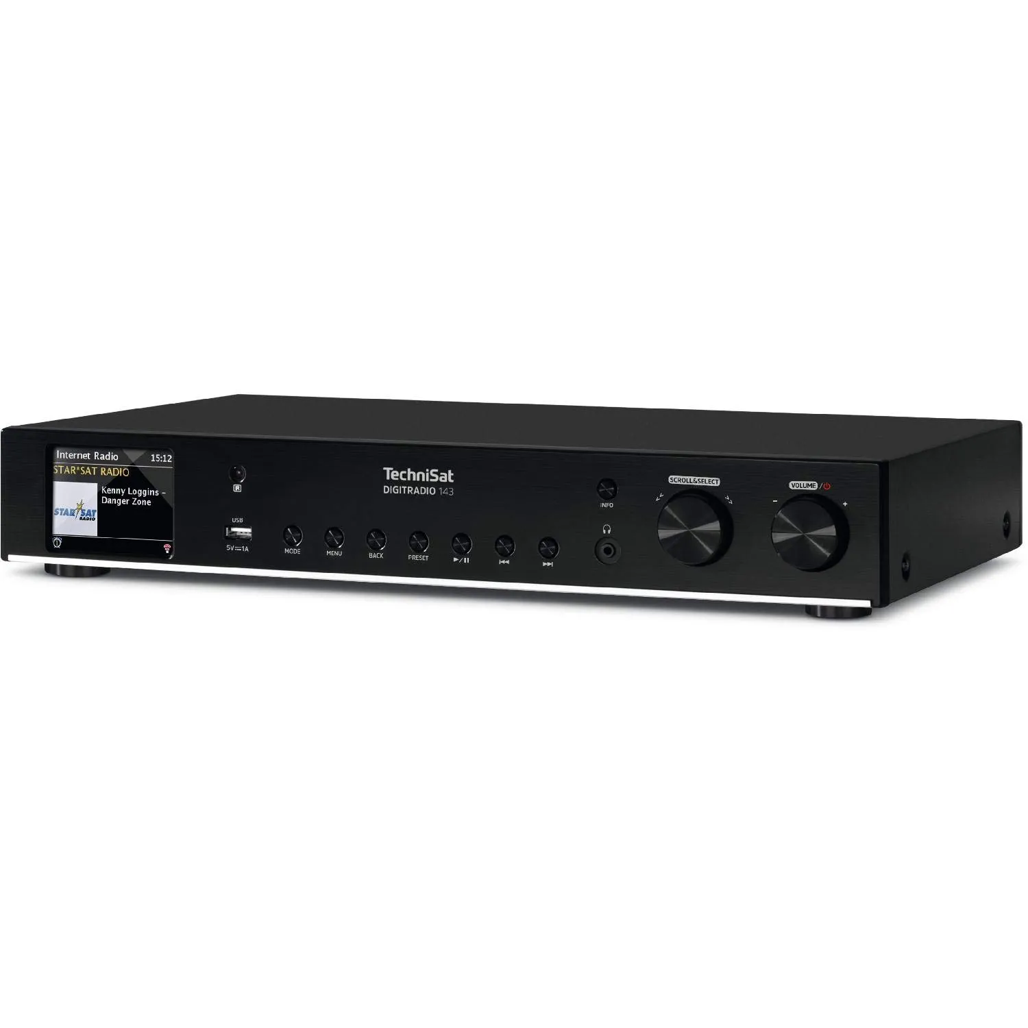 TechniSat DIGITRADIO 143 sintonizzatore HiFi WiFi nero