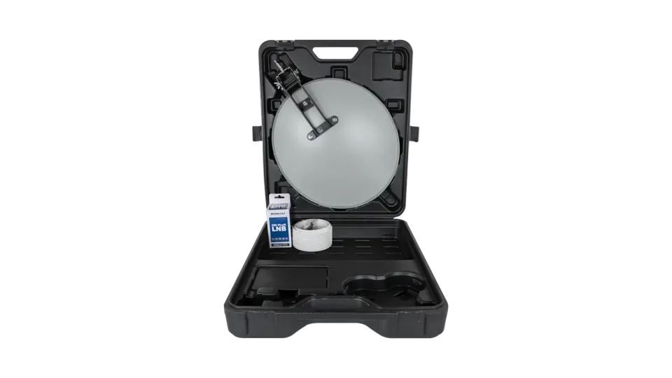 Megasat Campingkoffer kit satellite LNB e cavo campeggio