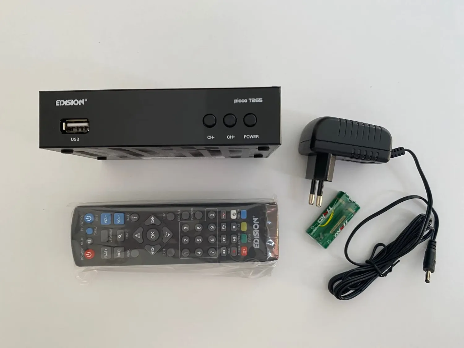 Edision Picco T265 decoder terrestre Full HD H265