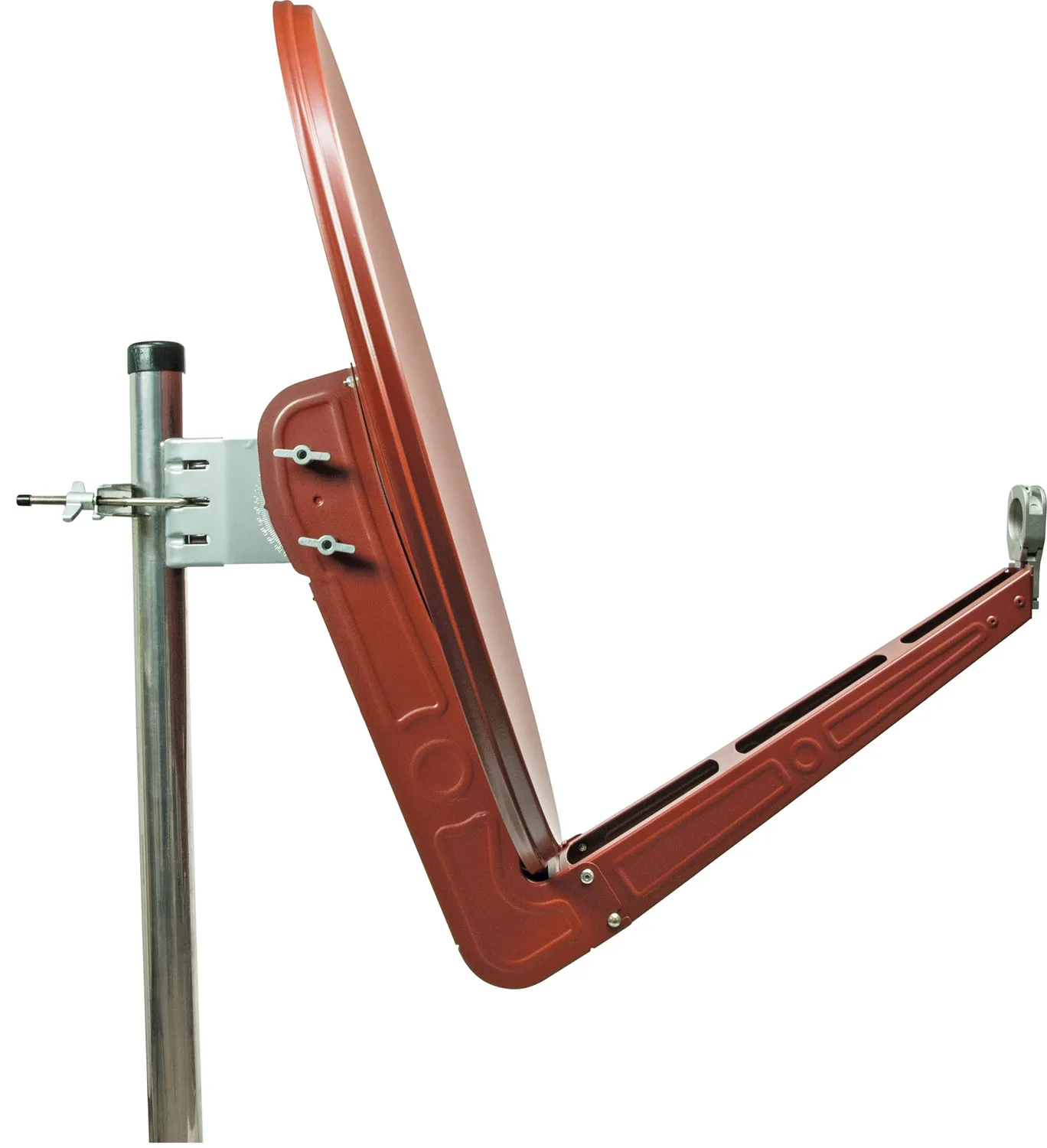 Schwaiger parabola satellitare offset alluminio 75 cm antracite