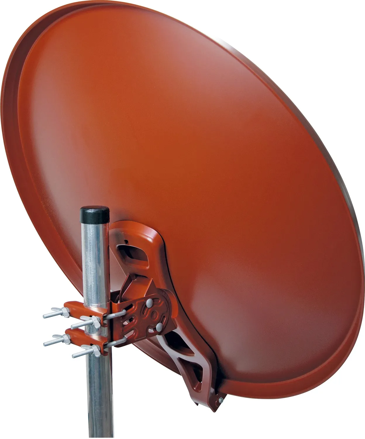 Schwaiger Parabola Satellitare 88 cm Rossa Alluminio