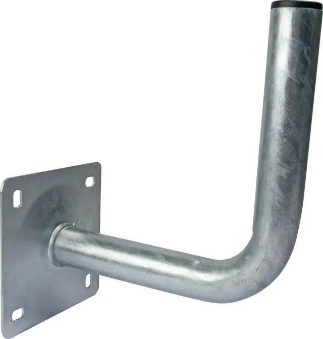 Schwaiger staffa a muro parabola 60-90 cm ferro zincato
