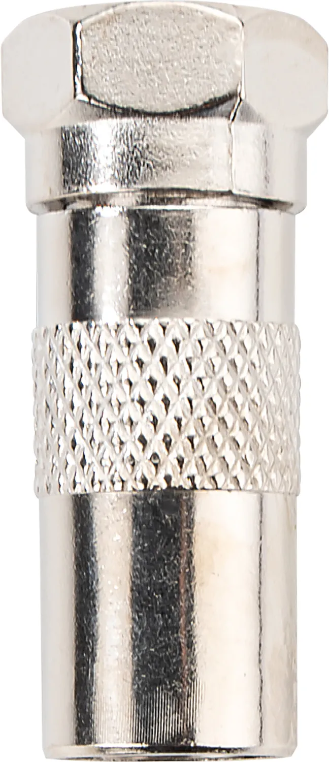 SCHWAIGER Adattatore Antenna IEC-F Argento per Presa SAT