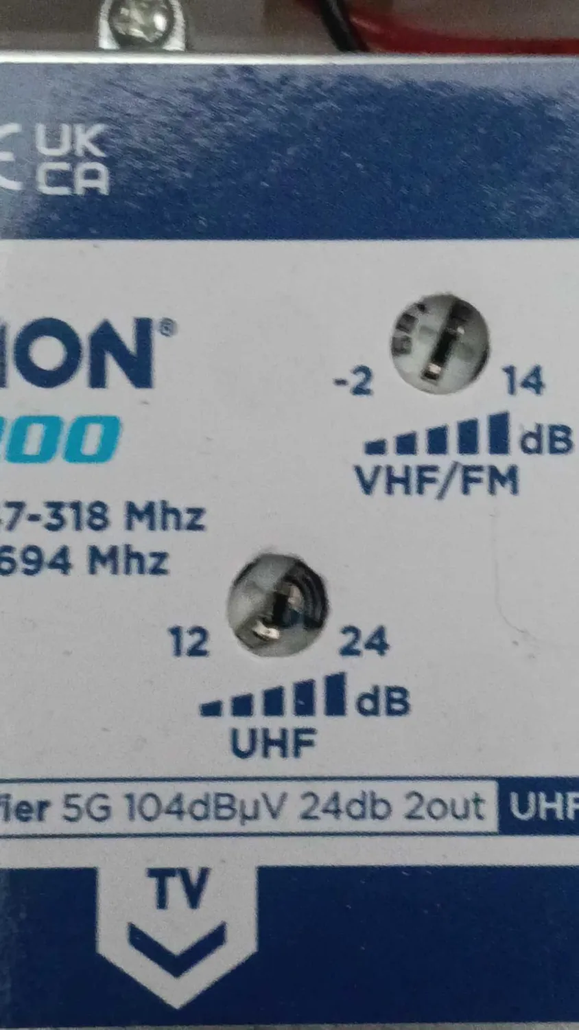 Edision LIA-200 Amplificatore Antenna 2 Uscite Filtro 5G