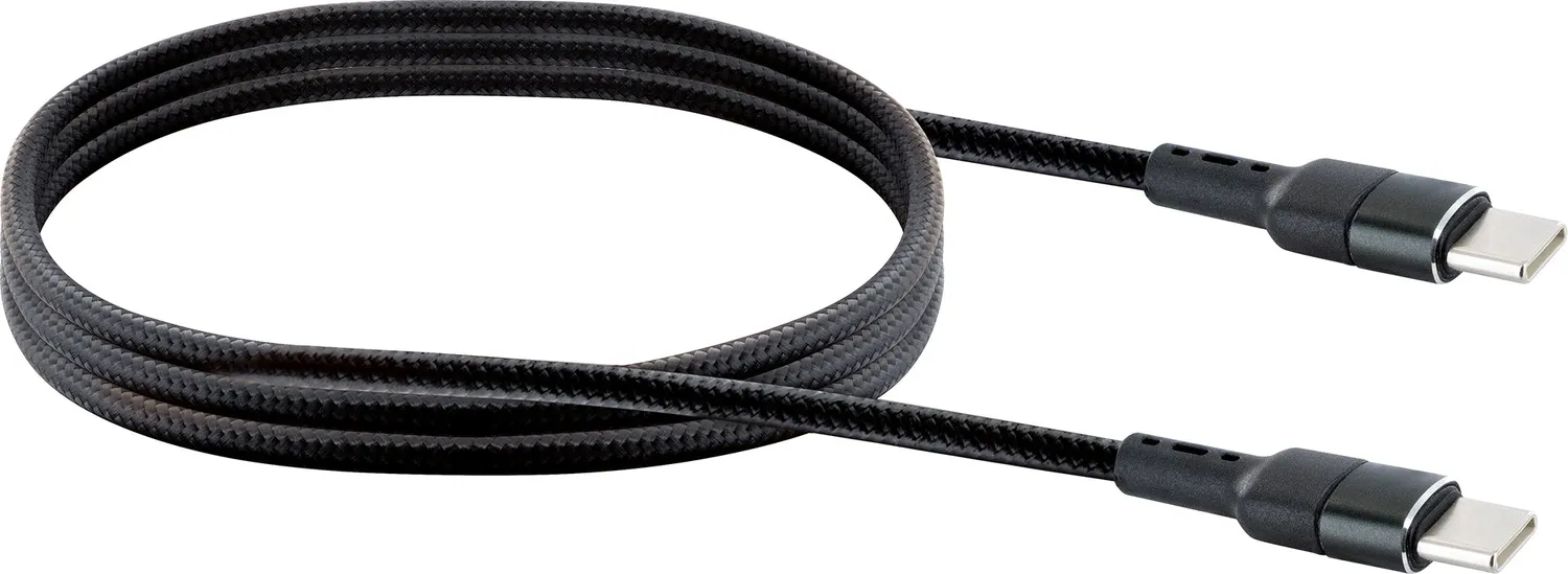 Schwaiger Cavo USB-C a USB-C 1,2 m 60W ricarica