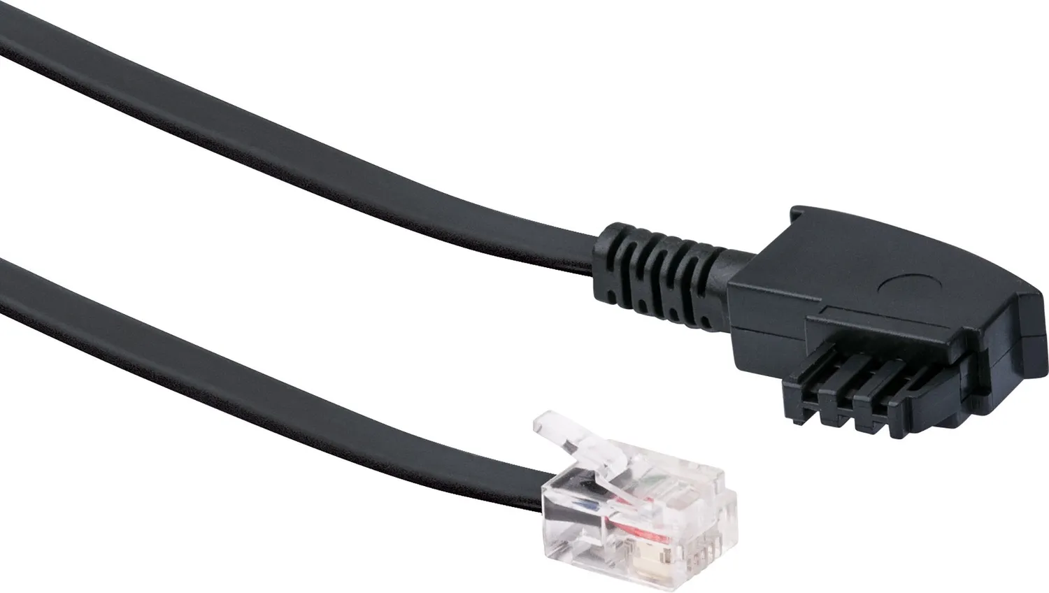 Schwaiger cavo DSL telefono TAE-RJ12 6 m nero