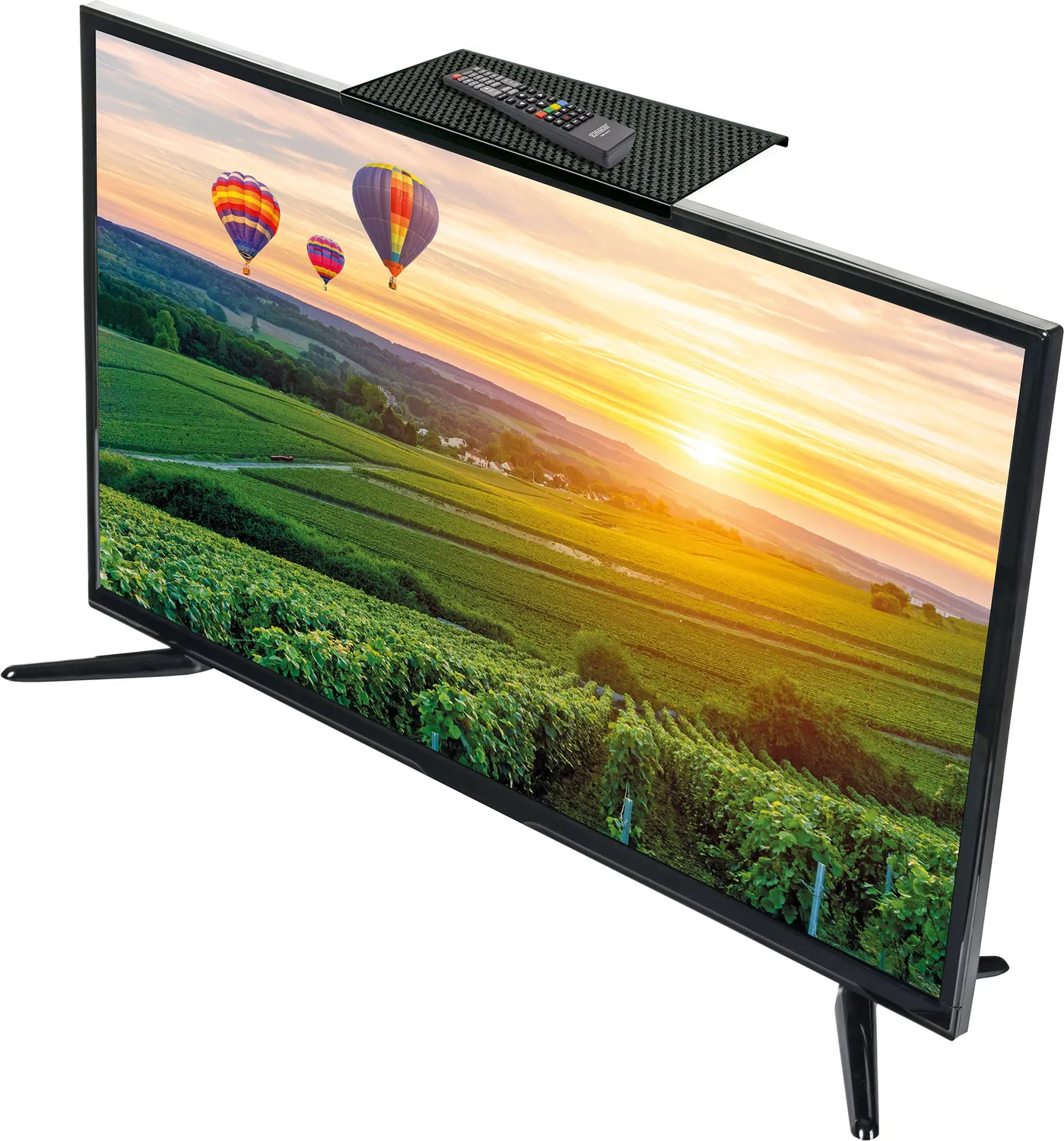 SCHWAIGER ripiano salvaspazio TV fino a 6,5 kg nero