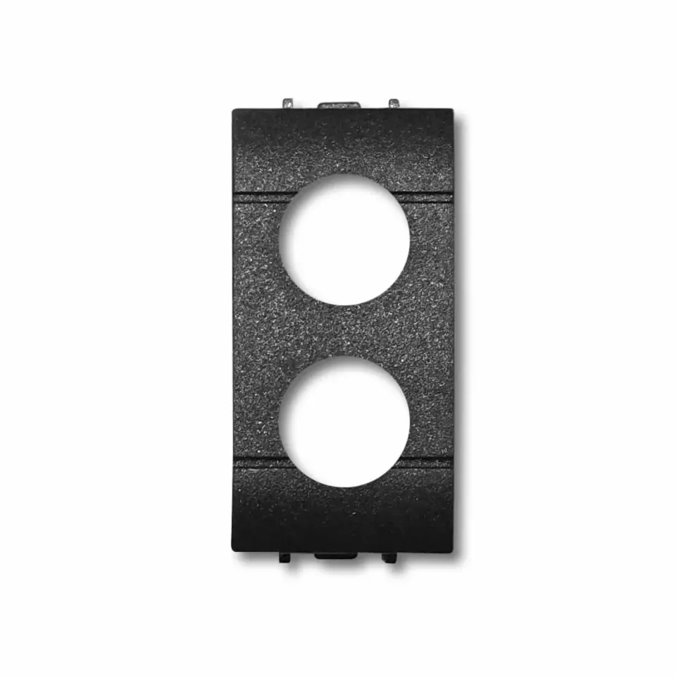 Fracarro BT-INT2 adattatore Livinglight nero 2 fori