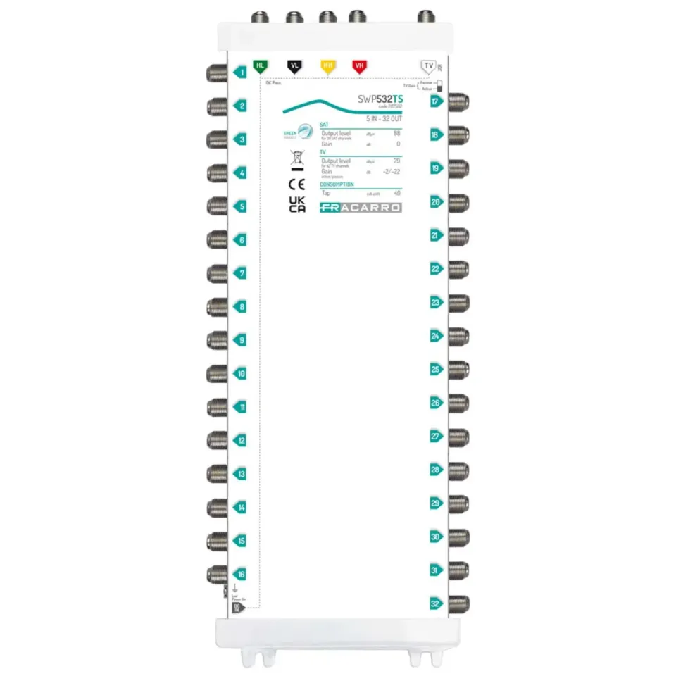 Fracarro SWP532TS multiswitch 5x32 TV SAT