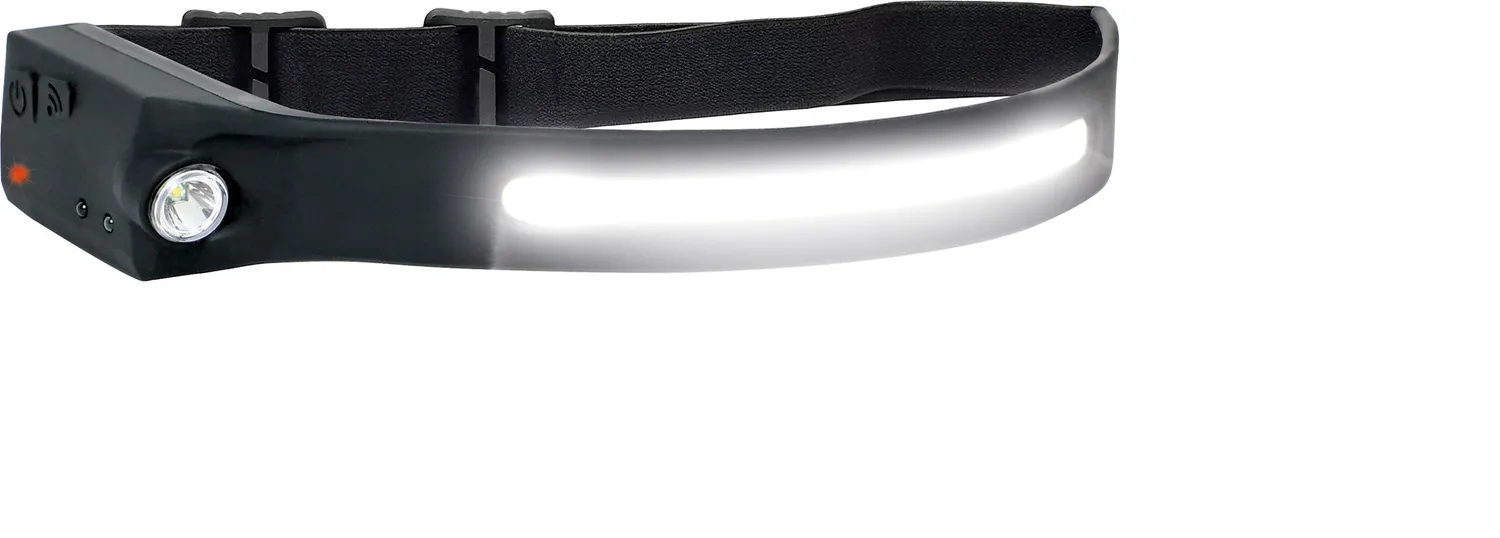 Schwaiger Torcia Frontale LED Ricaricabile USB-C 300 lm