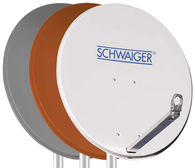 Schwaiger Antenna Offset Parabola Satellitare 60 cm Alluminio