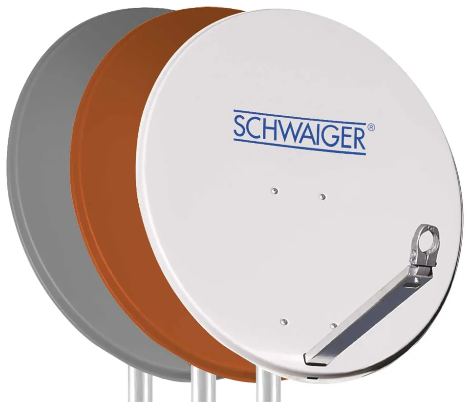 Schwaiger Antenna Offset Parabola Satellitare 60 cm Alluminio