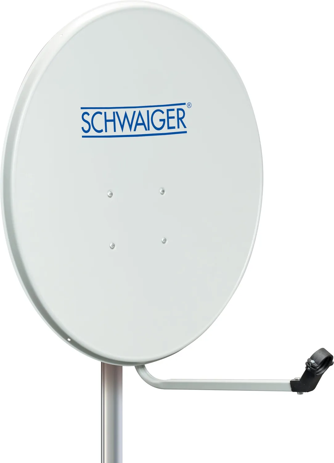 SCHWAIGER parabola acciaio 70cm grigia