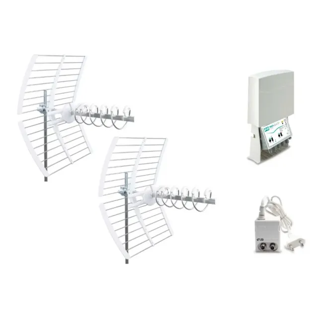 Fracarro KIT 12 EVO T2 Kit Antenna DVB-T2 Digitale Terrestre