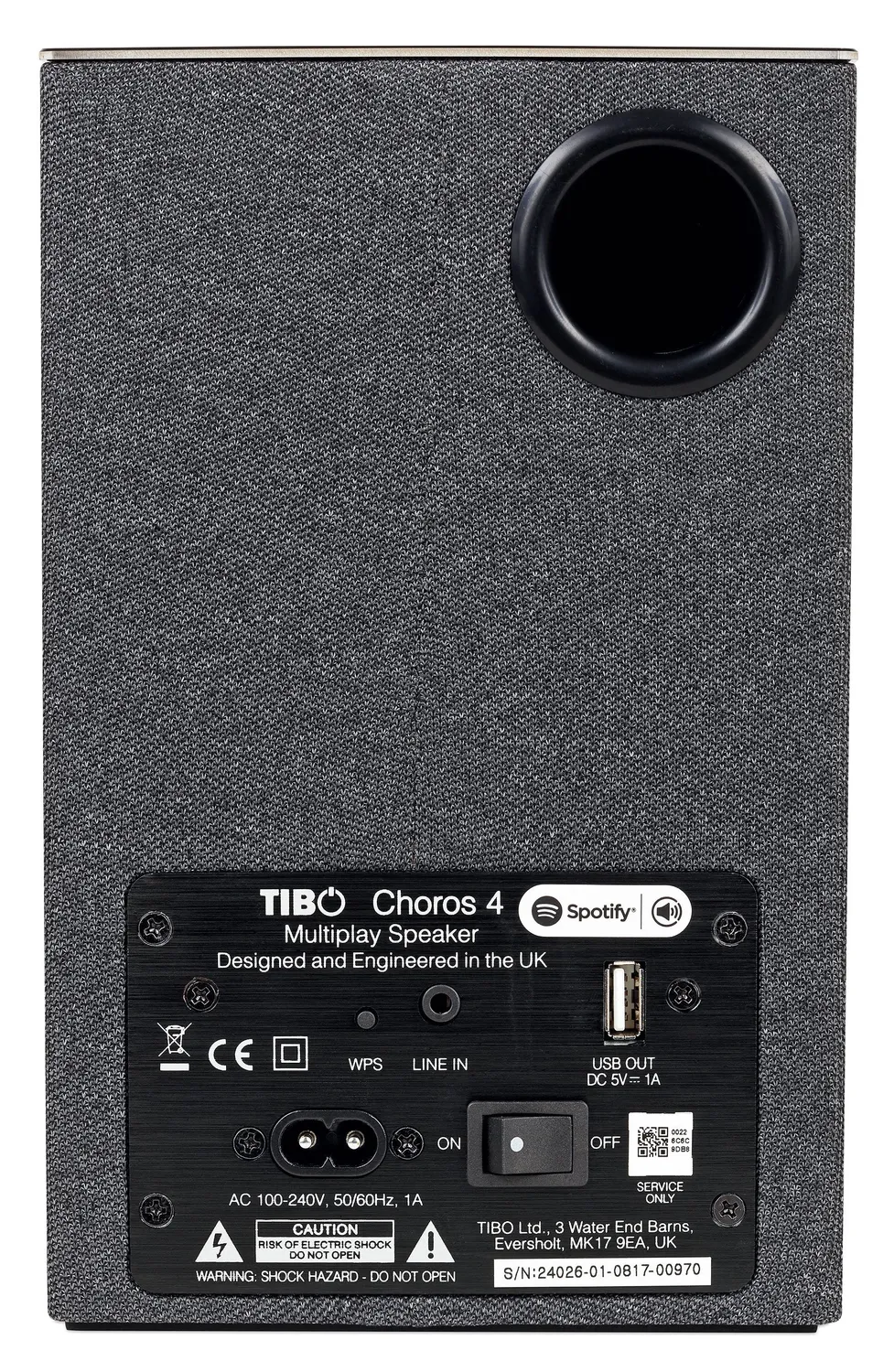 Schwaiger Tibo speaker WiFi Bluetooth 40 W legno