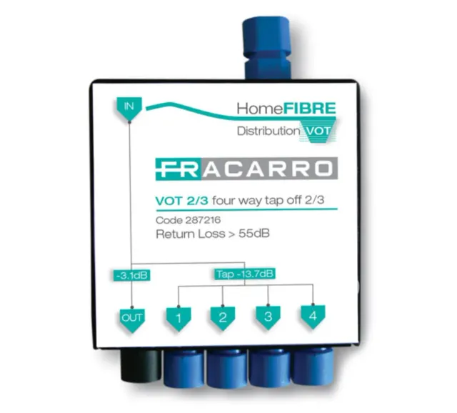 Fracarro VOT2/3 splitter ottico FTTH indoor