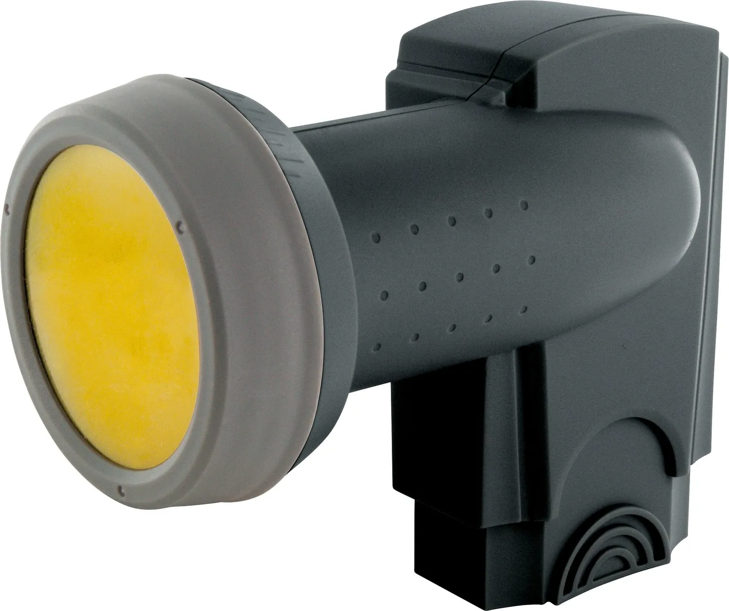 Schwaiger Sun Protect LNB twin satellitare 2 uscite antracite