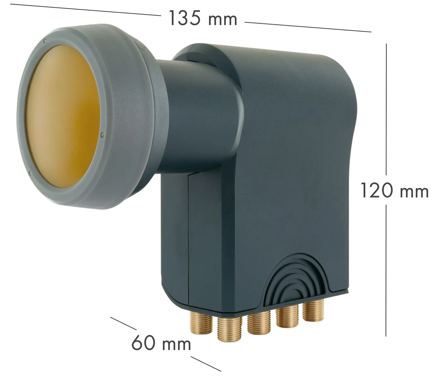 Schwaiger LNB Octo 8 Uscite Sun Protect Antracite