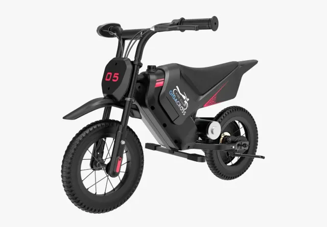 GigaBlue GigaCross Moto Elettrica Bambini 12" 150W Nera