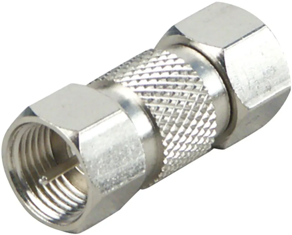 Schwaiger Connettore F Femmina Doppio per Cavo Sat