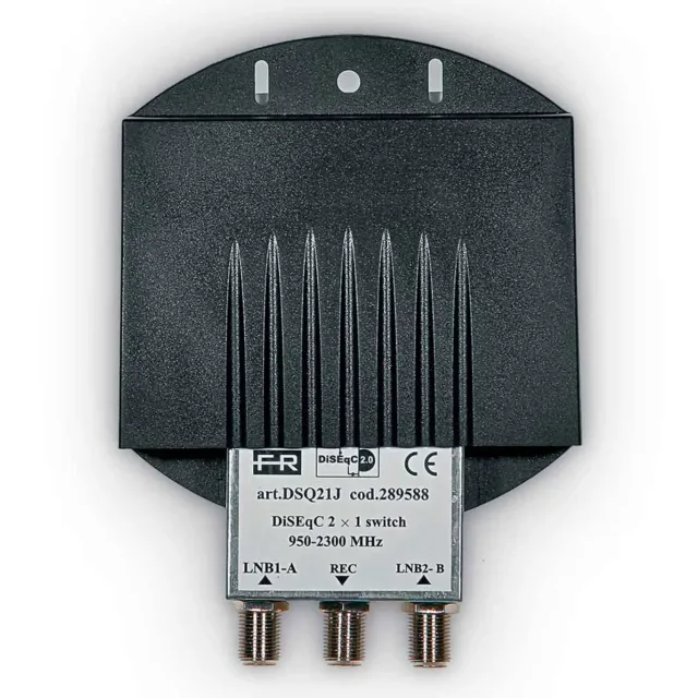 Fracarro DSQ21J switch DiSEqC 2 ingressi satellitare