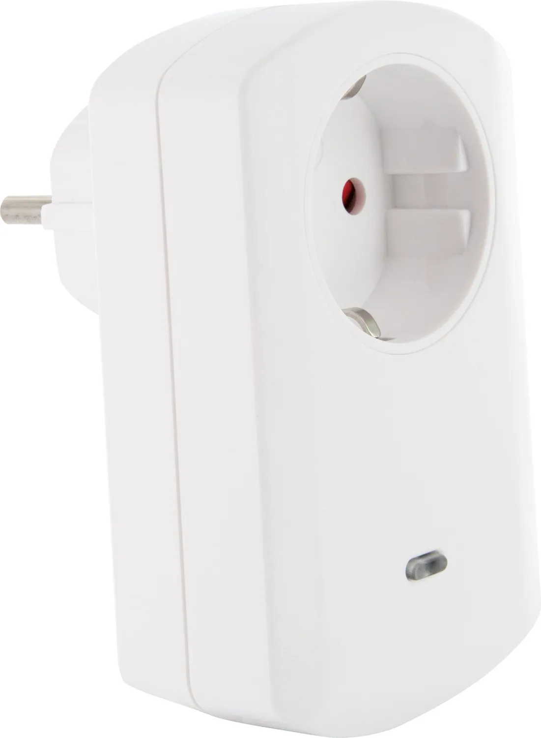 Schwaiger presa adattatore dimmerabile Z-Wave tipo F bianca