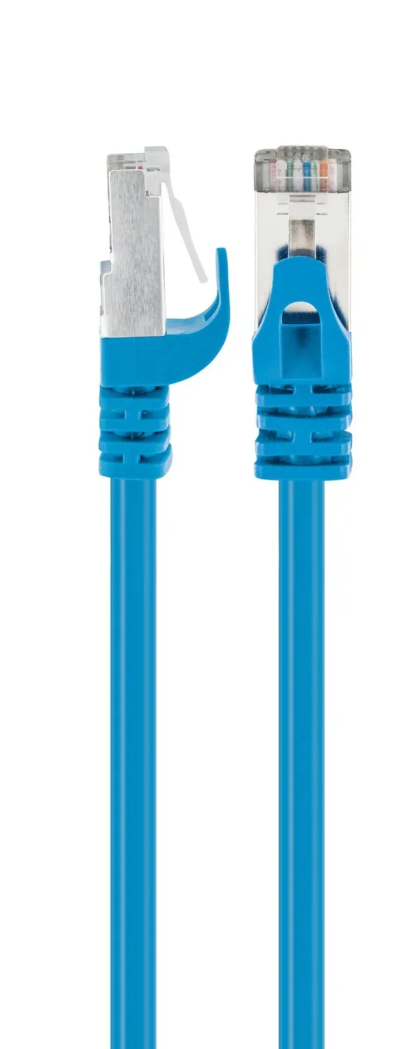 Schwaiger Cavo Rete Cat6 SF/UTP blu 1 m 1 Gbit/s