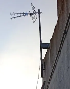 Edision Yagi V 13dB antenna terrestre UHF 87cm con filtro 5G